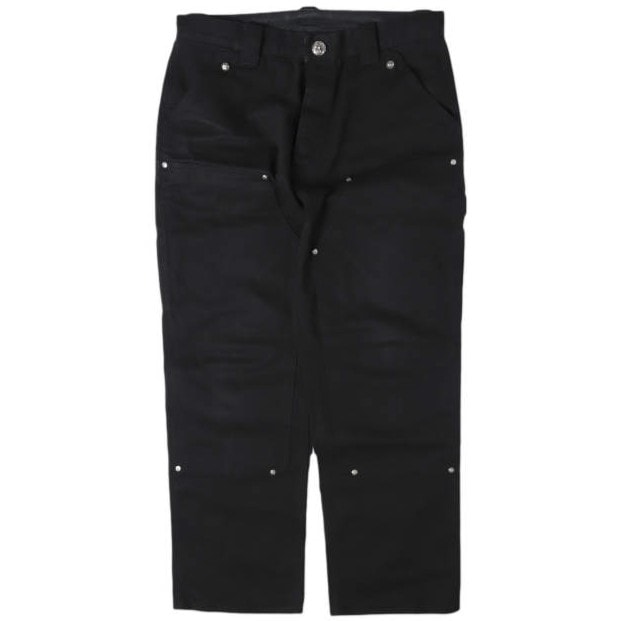 Chrome Hearts Carpenter CNVS Double Knee Pants "Black"