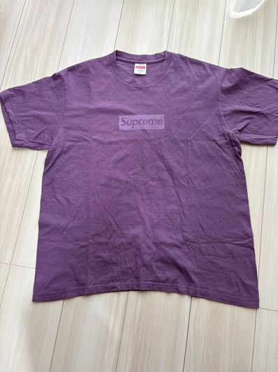 Supreme Tonal Box Logo Tee "Dusty Purple"