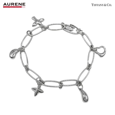 TIFFANY&Co. ティファニー 5チャーム エルサペレッティ チェーン ブレスレット
バングル SV925 シルバー 新品仕上済 ユニセックス
【中古】