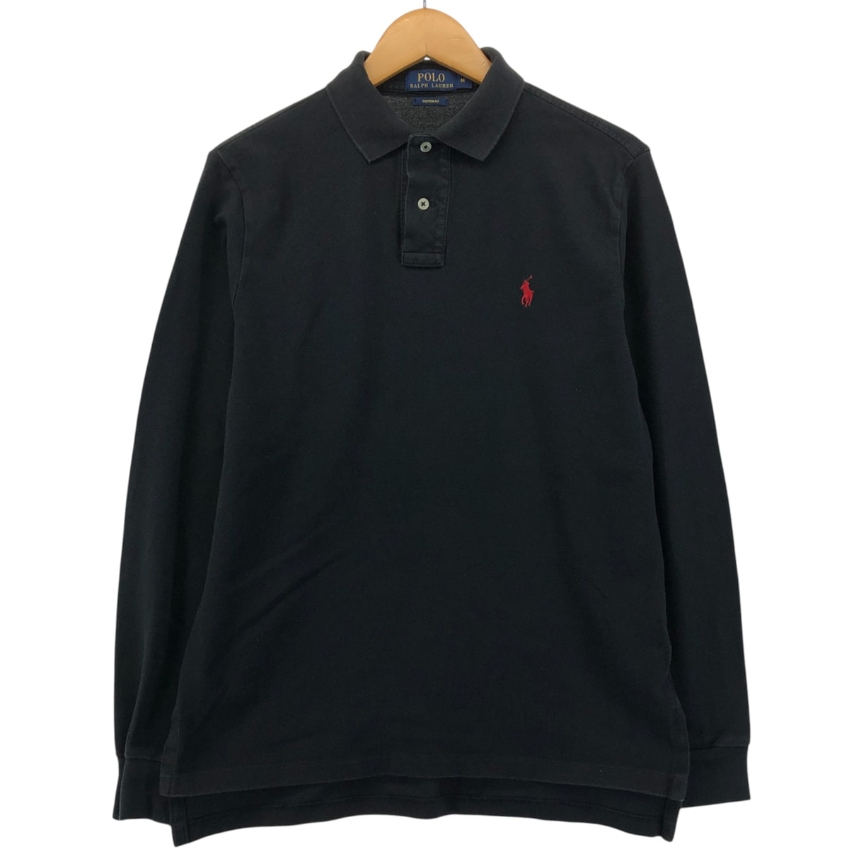 古着 ラルフローレン Ralph Lauren POLO RALPH LAUREN CUSTOM FIT 長袖 ポロシャツ メンズM相当/eaa579105