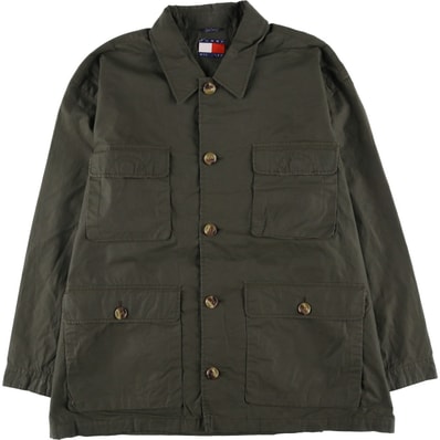 古着 90年代~ トミーヒルフィガー TOMMY HILFIGER シャツジャケット メンズL相当 ヴィンテージ/eaa616969