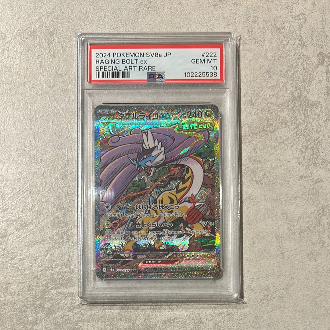タケルライコex SAR [SV8a 222/187](ハイクラスパック「テラスタルフェスex」)