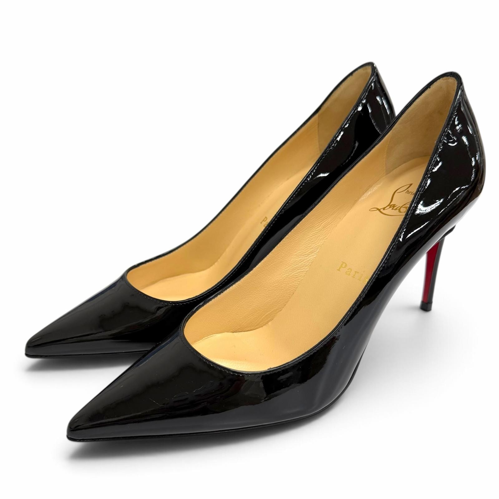 未使用品 クリスチャンルブタン パンプス KATE 85 ブラック 37
