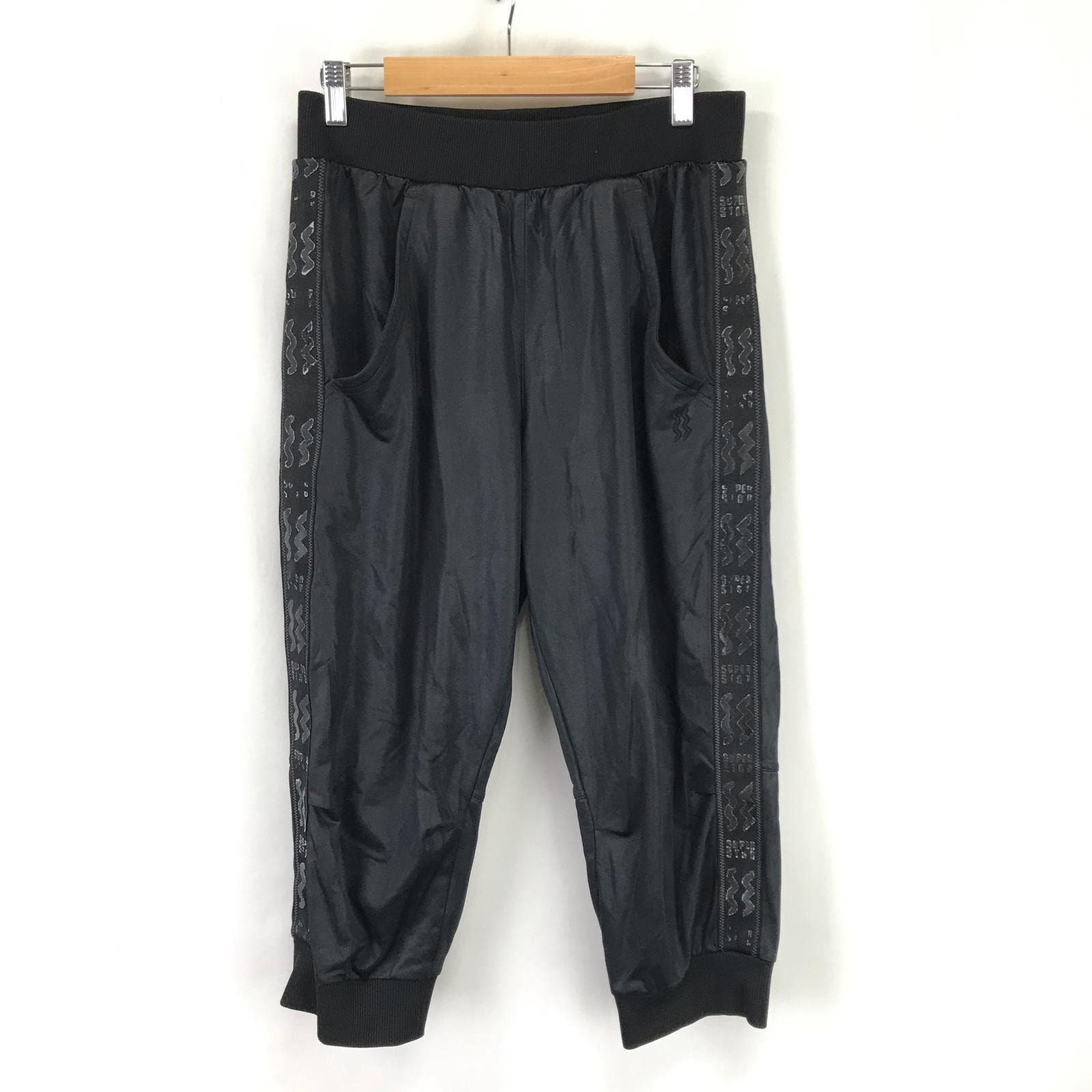 Mizuno【ミズノ】 サルエルパンツ メンズ【size:L/股下55cm/黒/black】七分丈/ズボン/ボトムス/Pants/Trouser◆BJ025-i