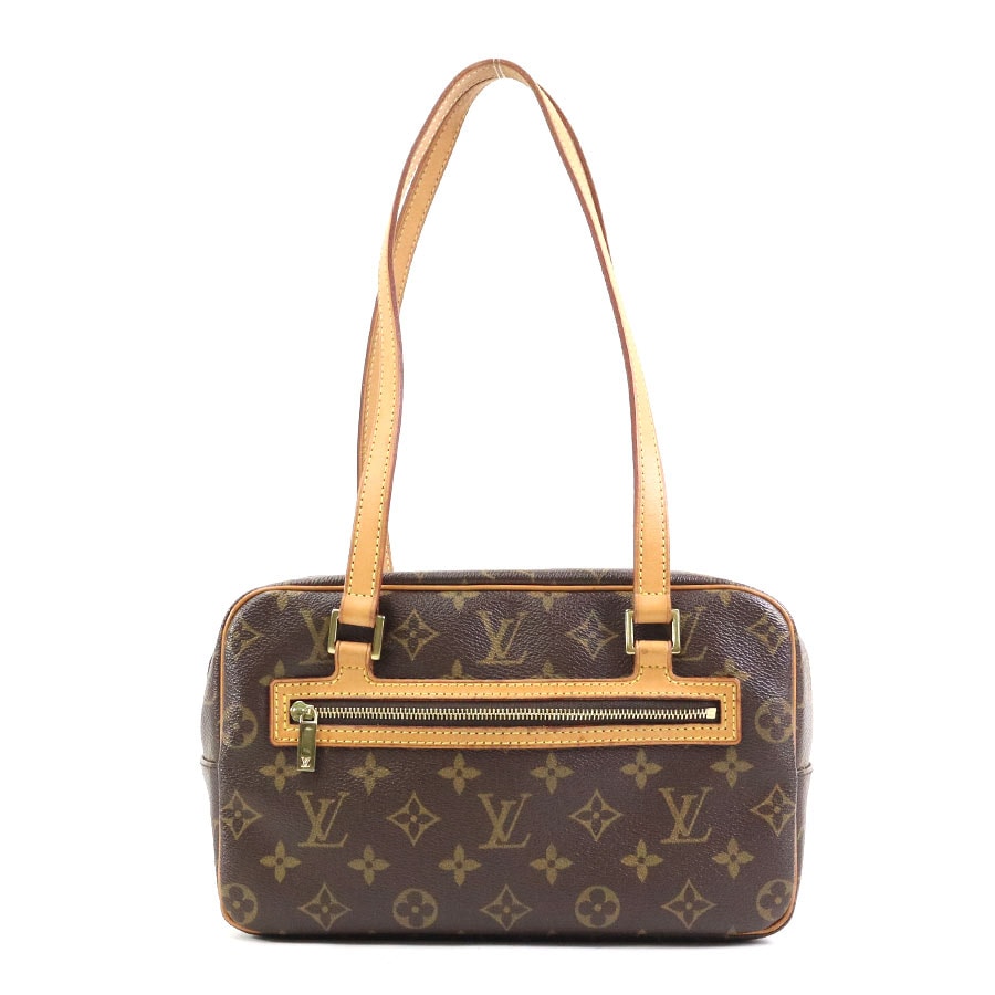 ルイ ヴィトン LOUIS VUITTON ショルダーバッグ モノグラム シテ MM モノグラムキャンバス ブラウン ゴールド レディース M51182【中古】 e60895g
