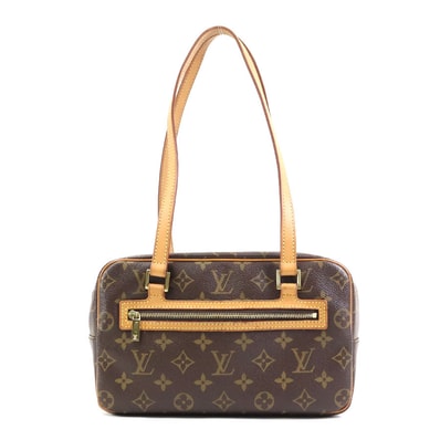 ルイ ヴィトン LOUIS VUITTON ショルダーバッグ モノグラム シテ MM モノグラムキャンバス ブラウン ゴールド レディース M51182【中古】 e60895g
