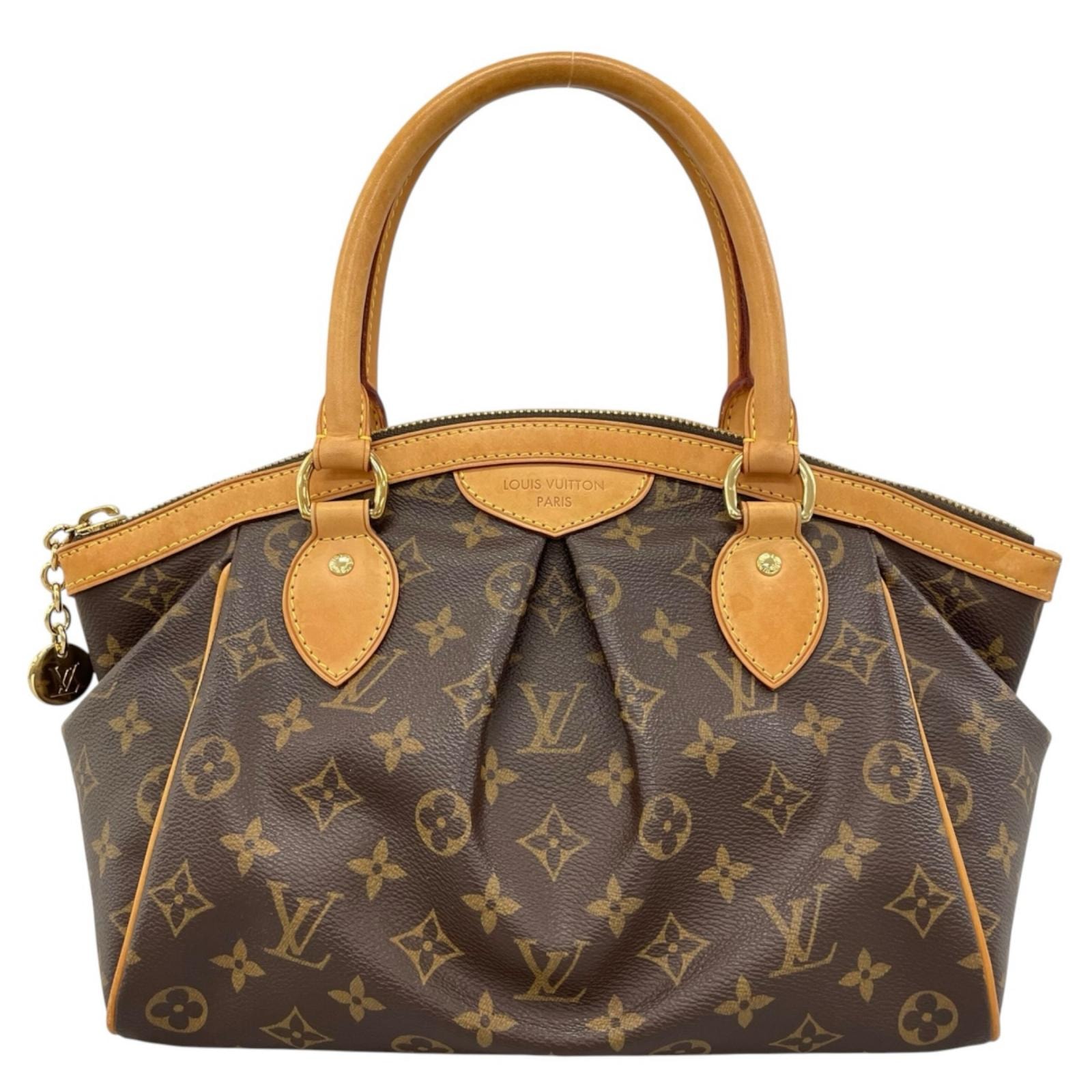 ルイヴィトン ティボリPM モノグラム ハンドバッグ モノグラムキャンバス M40143 ブラウン レディース LOUIS VUITTON 中古