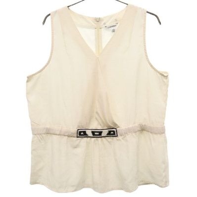 Calvin klein ノースリーブ Vネック カットソー