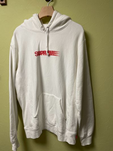 Supreme Motion Logo Hooded Sweatshirt "White" (20SS)