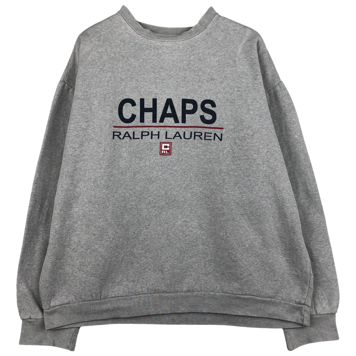 古着 ラルフローレン Ralph Lauren CHAPS チャップス ロゴスウェットシャツ トレーナー メンズL相当/eaa483106