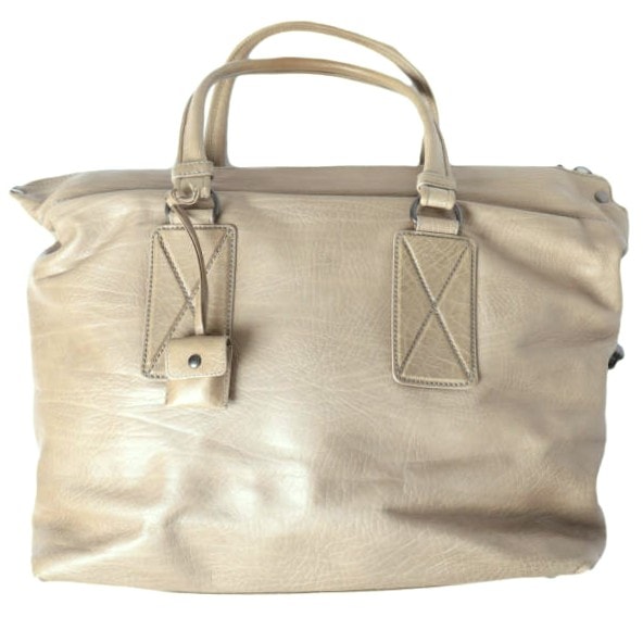BOTTEGA VENETA ボッテガヴェネタ イタリア製 レザーボストンバッグ 144774 V3420 1504 GREIGE カバン g27743