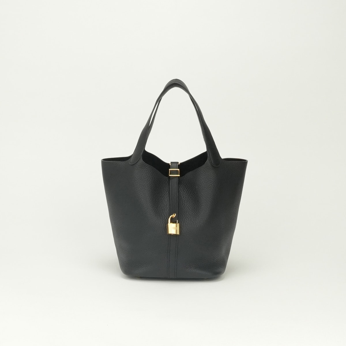エルメス HERMES ピコタンロックMM ピコタンロック MM バッグ トートバッグ トリヨンクレマンス ノワール Noir ブラック Black 黒 ゴールド金具 ハンドバッグ