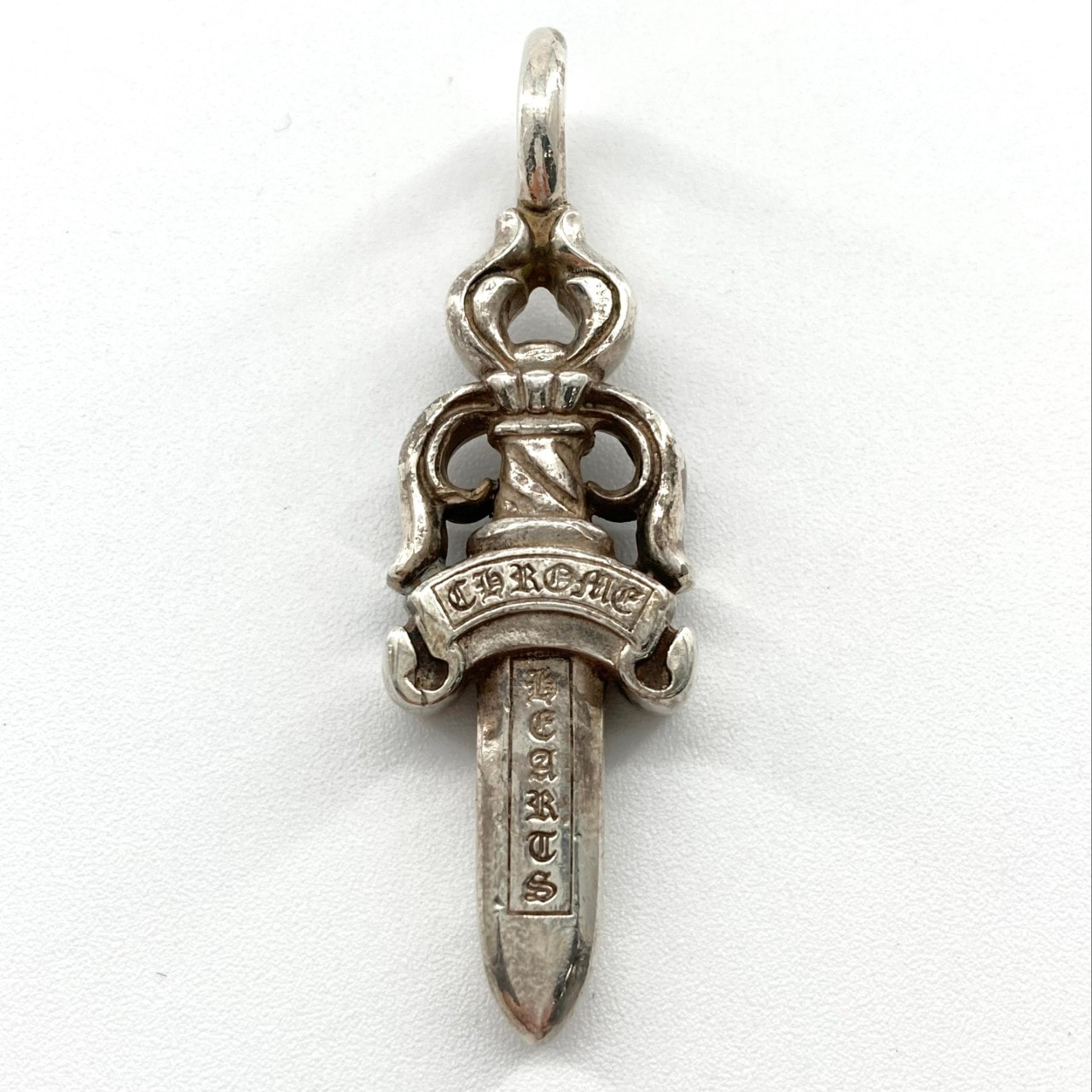 CHROME HEARTS(クロムハーツ) DOUBLE DAGGER ダブルダガー SV925 ペンダントトップ 23.15g シルバー