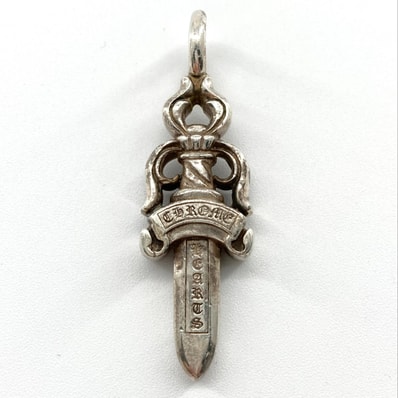 CHROME HEARTS(クロムハーツ) DOUBLE DAGGER ダブルダガー SV925 ペンダントトップ 23.15g シルバー