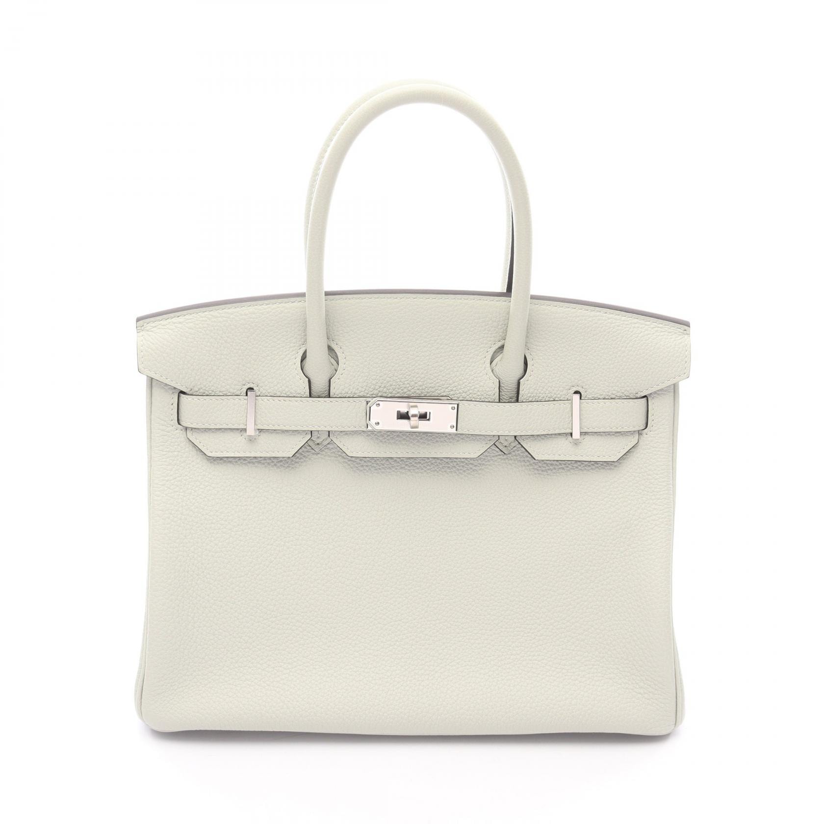 エルメス HERMES バーキン30 ハンドバッグ バッグ レザー トゴ トゴ グリネヴェ B刻印(2023年製造) レディース グリーン系 【中古】