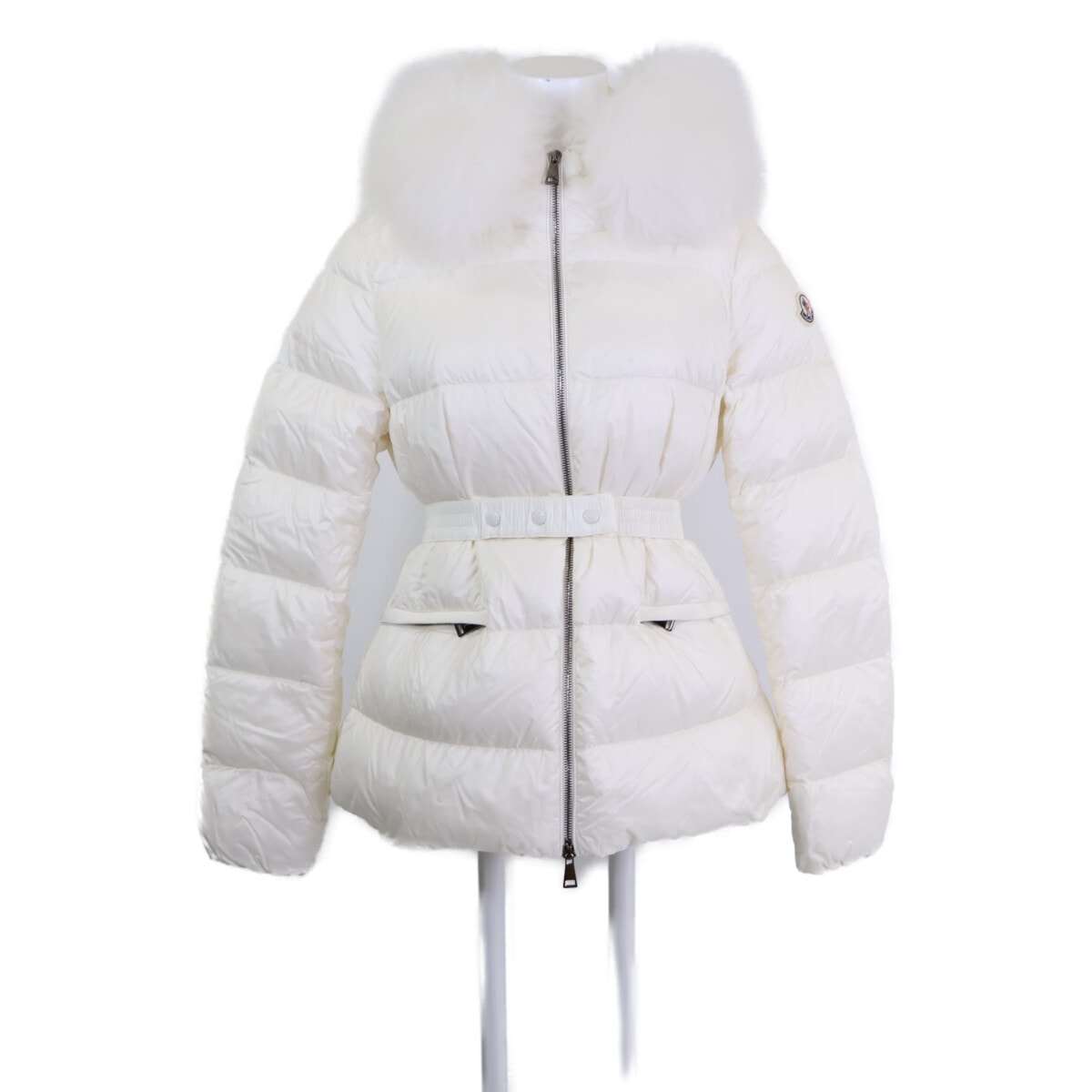 モンクレール 24年製 Boed ボエ シアリングファー ショートダウンジャケット O