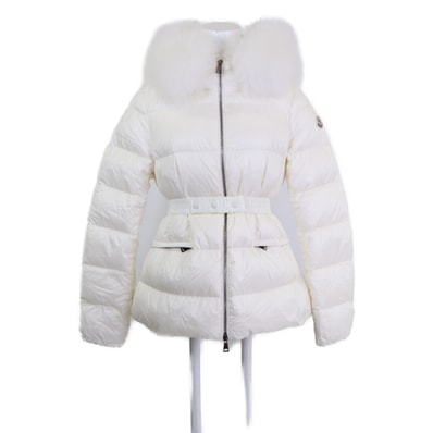 モンクレール 24年製 Boed ボエ シアリングファー ショートダウンジャケット O