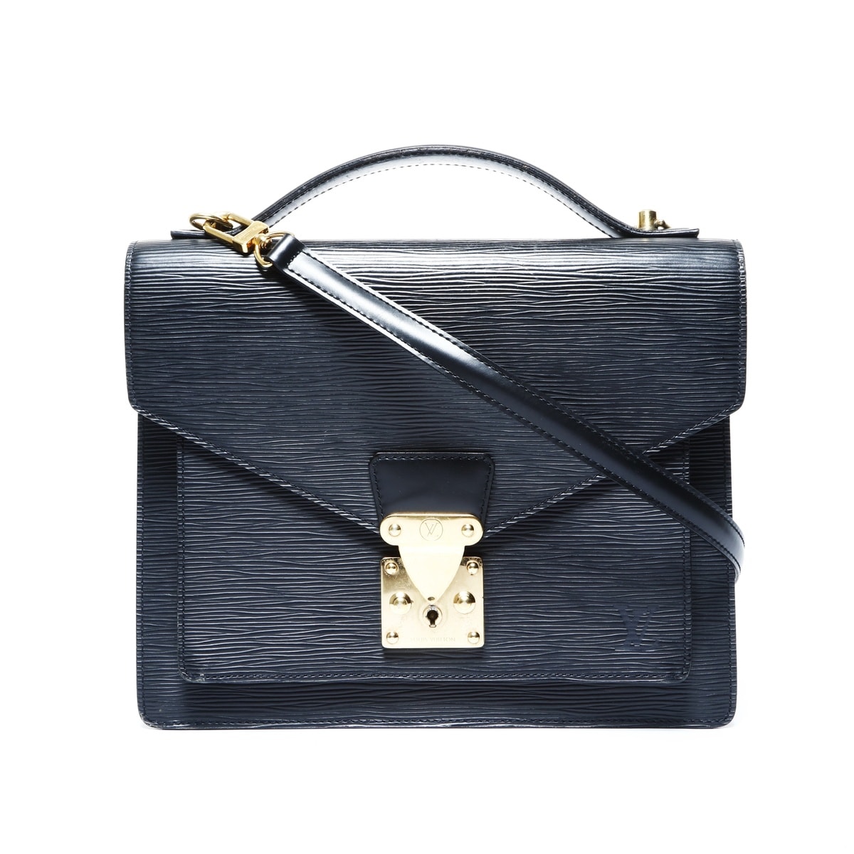 ヴィトン LV 2004年製 エピ モンソー ハンドバッグ【中古】