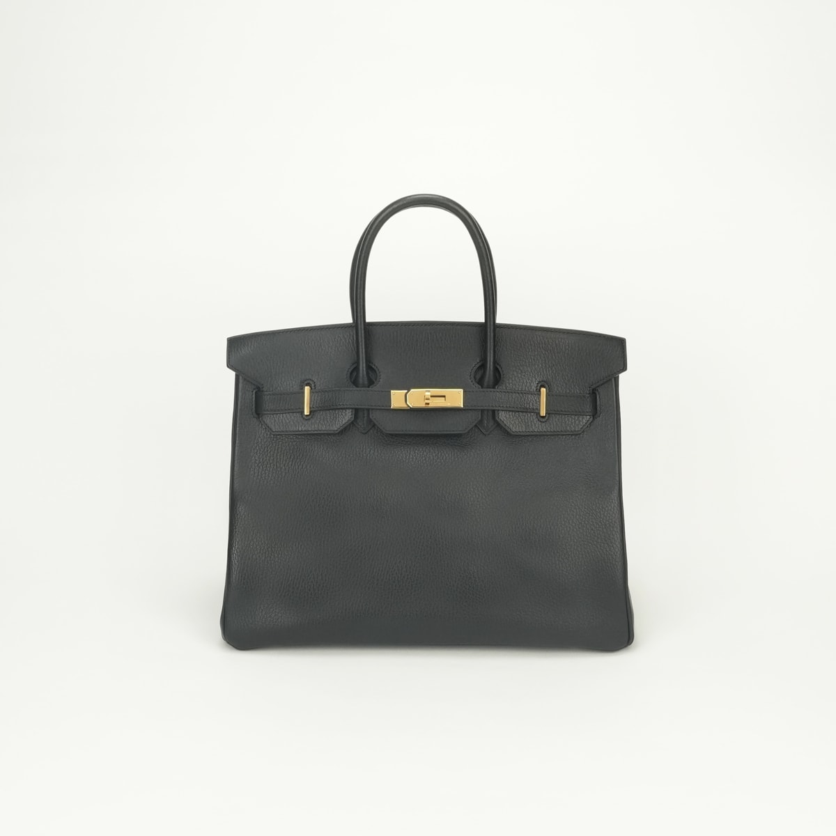 エルメス HERMES バーキン35 バッグ トートバッグ アルデンヌ ノワール Noir ブラック Black 黒 ゴールド金具 ハンドバッグ