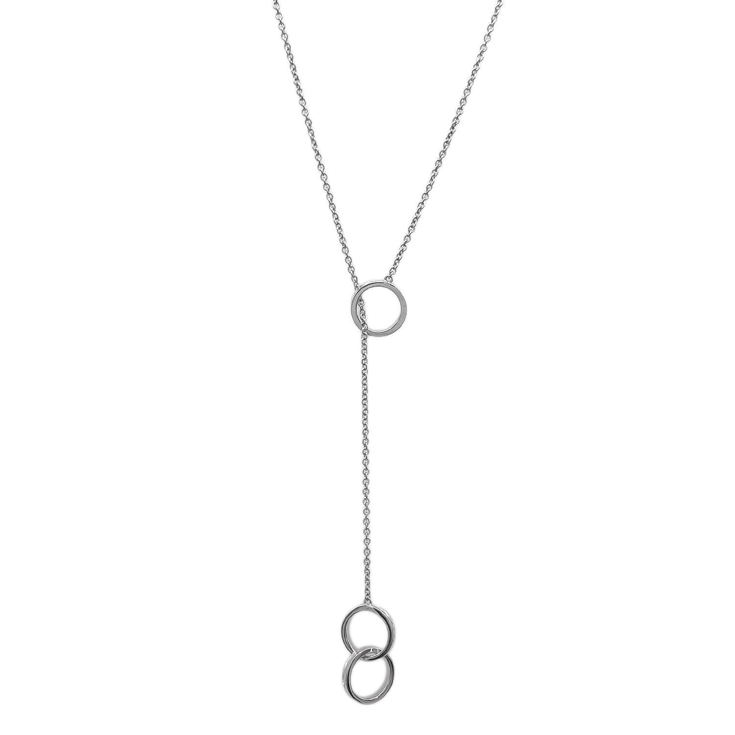 TIFFANY&Co. ティファニー 1837 インターロッキング ラリアット ネックレス
SV925 シルバー 新品仕上済 レディース
【中古】