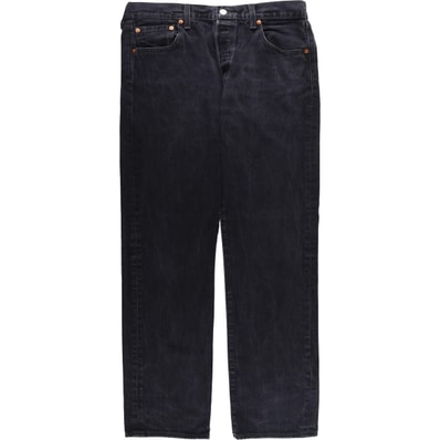 古着 リーバイス Levi's 501 ブラックデニム ストレートデニムパンツ メンズw35相当/eaa588183