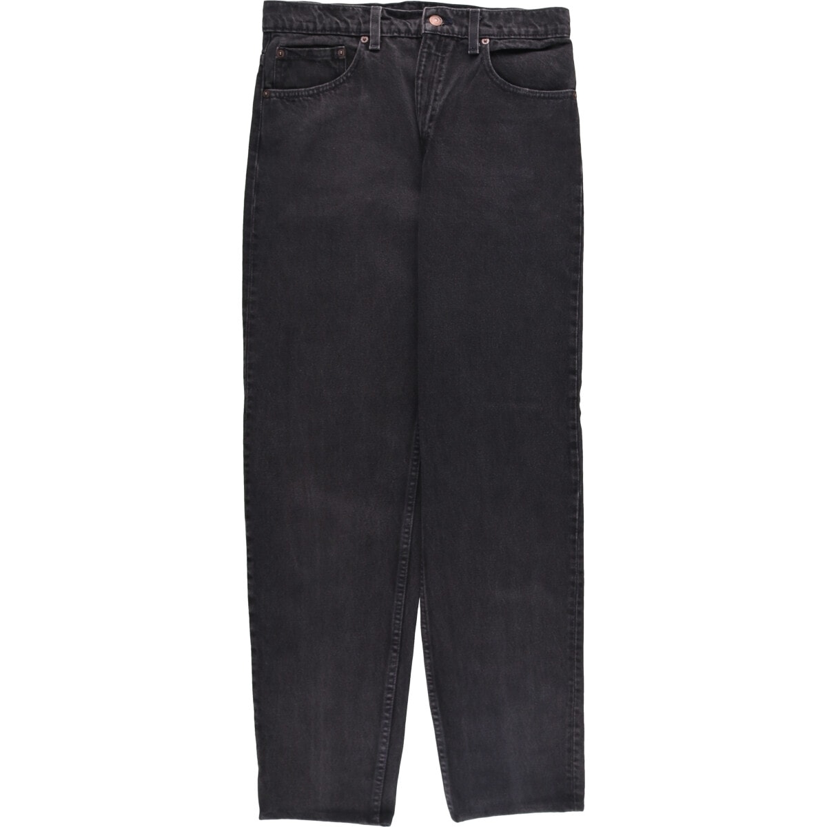 古着 90年代 リーバイス Levi's 550 RELAXED FIT TAPERED LEG ブラックデニム テーパードデニムパンツ USA製 メンズw31相当 ヴィンテージ/evb007566