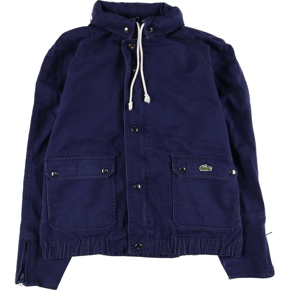 古着 70~80年代 ラコステ LACOSTE コットンジャケット メンズL相当 ヴィンテージ/eaa521977