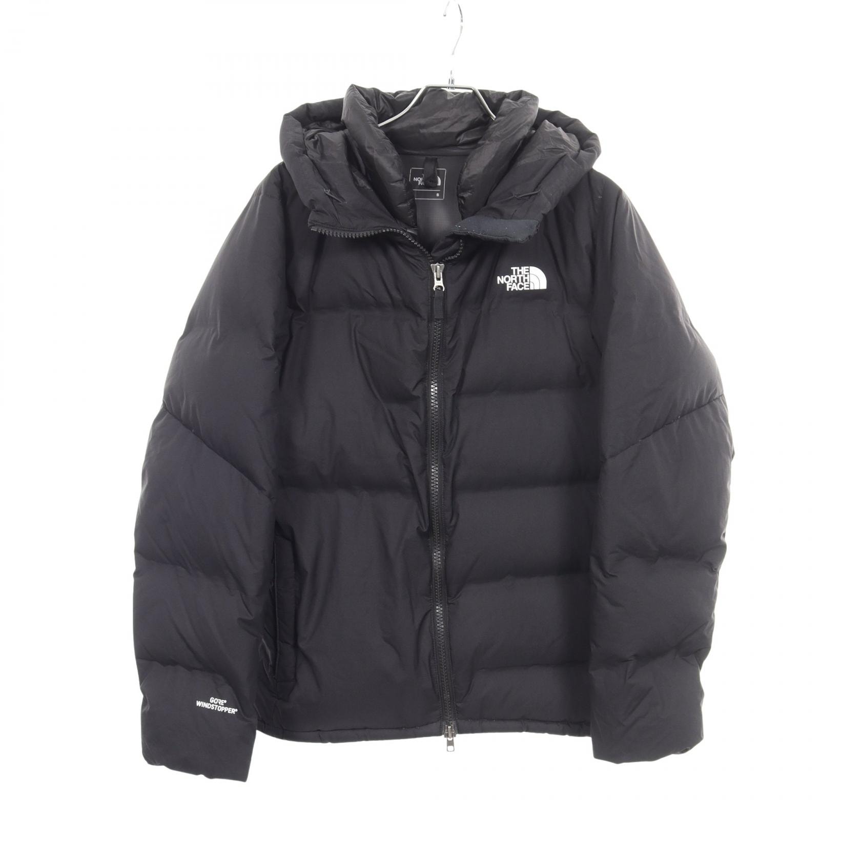 ザ・ノースフェイス THE NORTH FACE BELAYER PARKA ビレイヤーパーカ フード付き ダウンジャケット 衣料品 アウター ナイロン メンズ レディース ブラック系 ND91715 【中古】