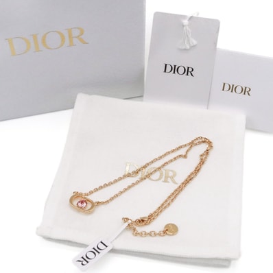 【未使用】Dior プチ Petit CD ジョリー ネックレス ゴールド