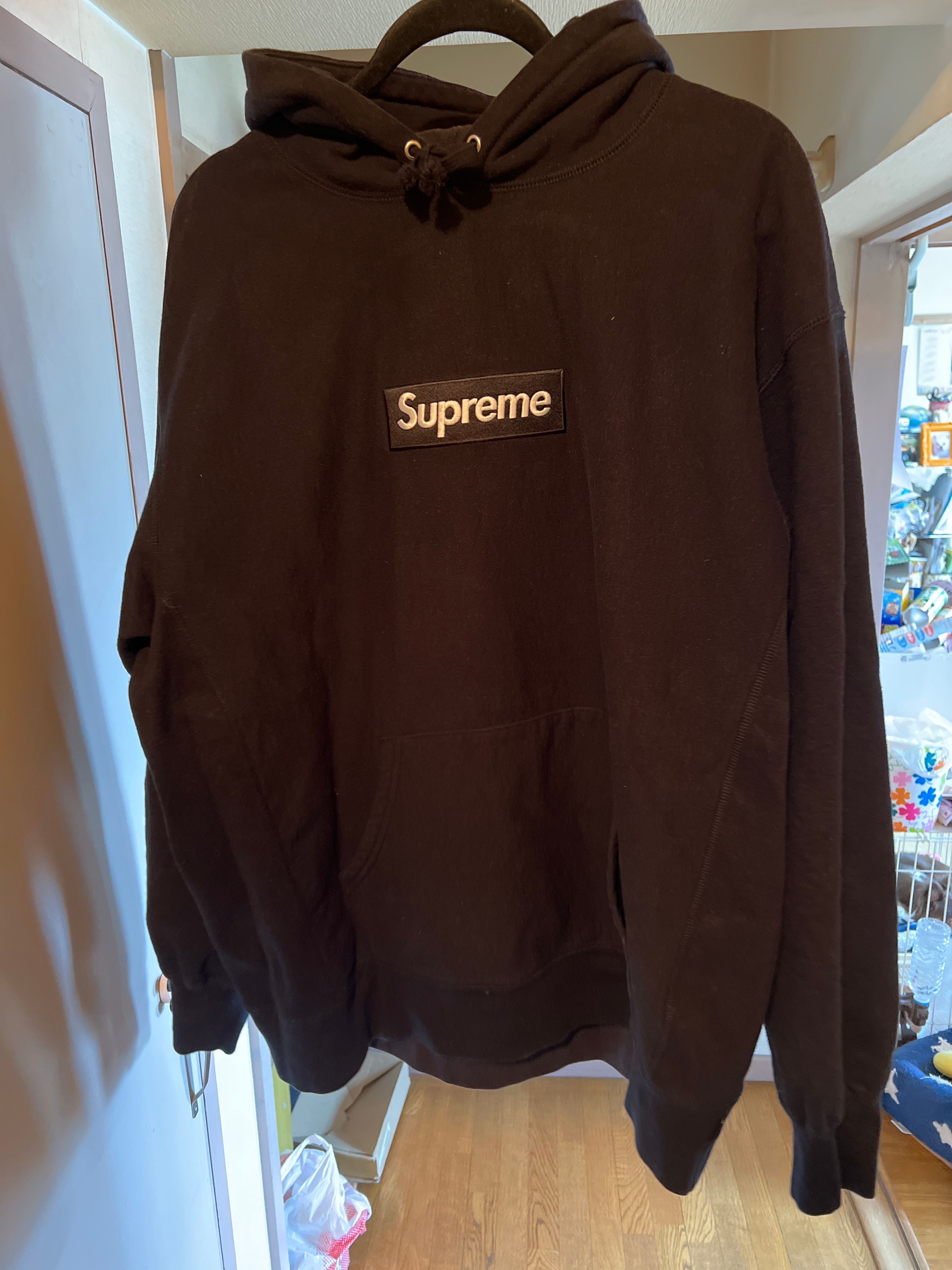 Supreme Box Logo Hooded Sweatshirt "Black" (21FW)
