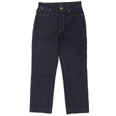ボス 美品 コットン デニムパンツ ボトムス メンズ インディゴ 27/32 10245485 27/32