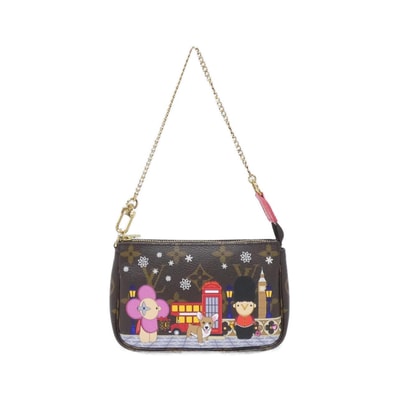 Louis Vuitton Mini Pochette Accessoires Monogram Christmas Limited