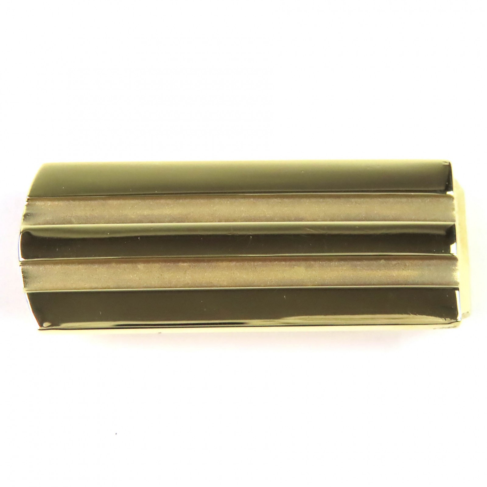 美品 ティファニー マネークリップ ダブルライン 金無垢 K18/750(YG)