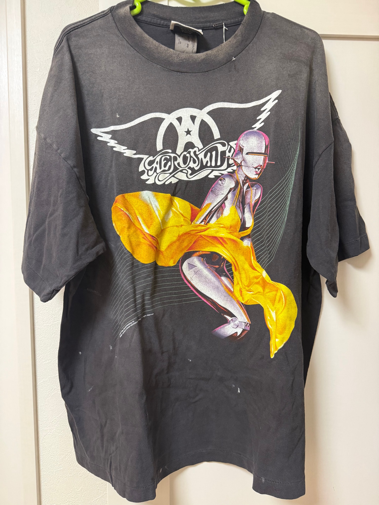 Saint Mxxxxxx x AEROSMITH AS SS T-Shirt "Black"