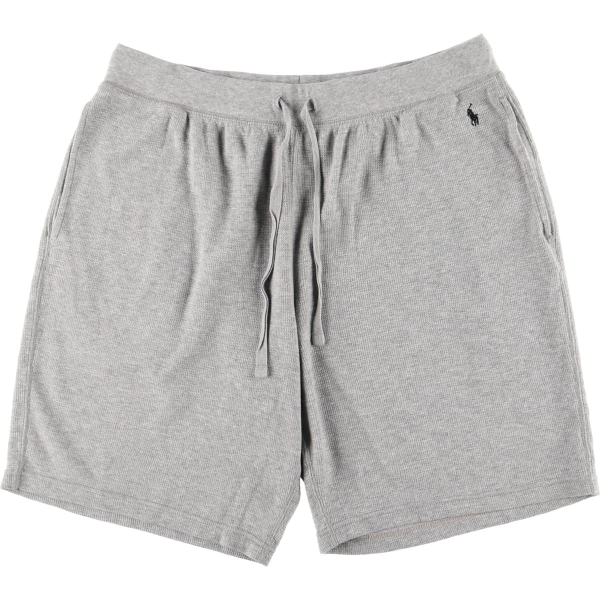 古着 ラルフローレン Ralph Lauren POLO RALPH LAUREN SLEEPWEAR サーマル ショーツ ハーフパンツ メンズXL相当/eaa579835