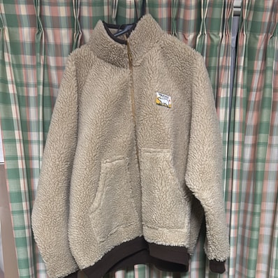 HUMAN MADE Boa Fleece Jacket "Beige"
