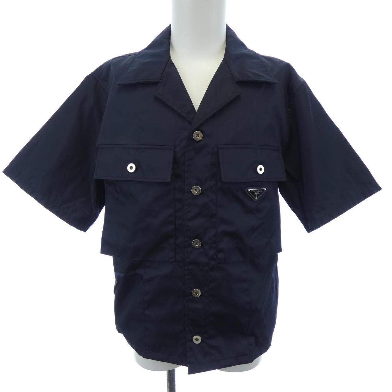 プラダ PRADA トライアングルロゴ SC637 S231 1WQ8 S/Sシャツ