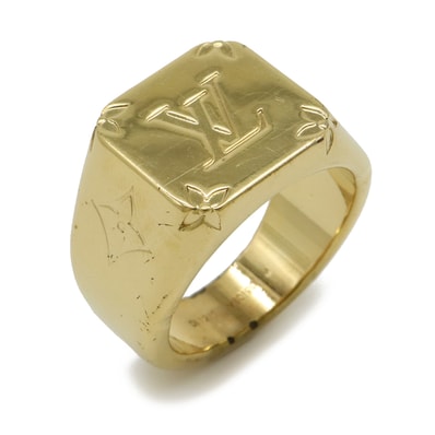 ルイ・ヴィトンシグネットリング モノグラム M80190 リング・指輪