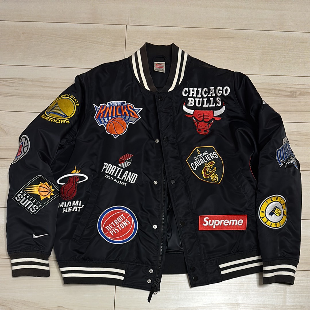 Supreme / Nike®/NBA Teams Warm-Up Jacket "Black"