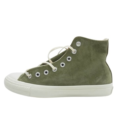 CONVERSE コンバース スニーカー BEAUTY & YOUTH別注 ビューティーアンドユース オールスター スウェード スエード ハイカット スニーカー グリーン系 8【新古品】【未使用】【中古】