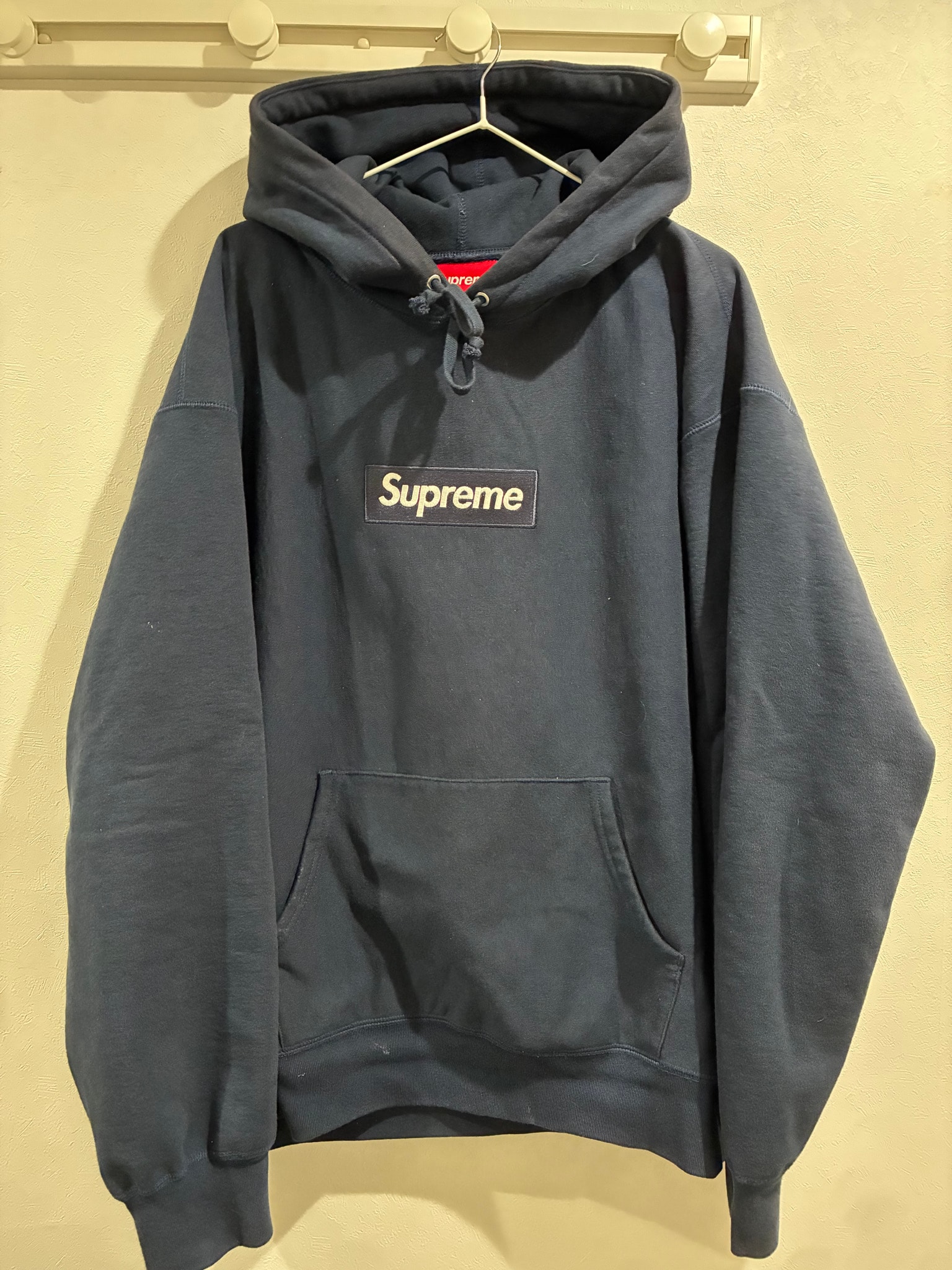 Supreme Box Logo Hoodie ネイビー 25FW Supreme Box Logo Hooded Sweatshirt (25FW) 