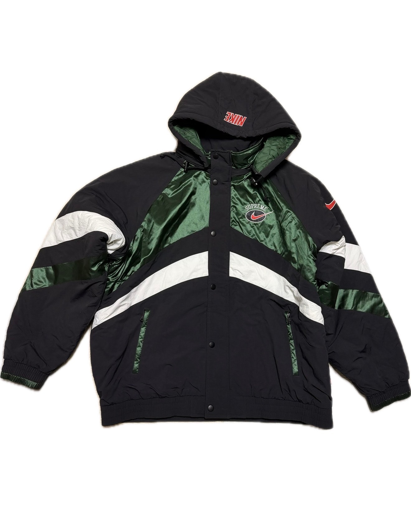 Supreme / Nike Hooded Sport Jacket "Green"