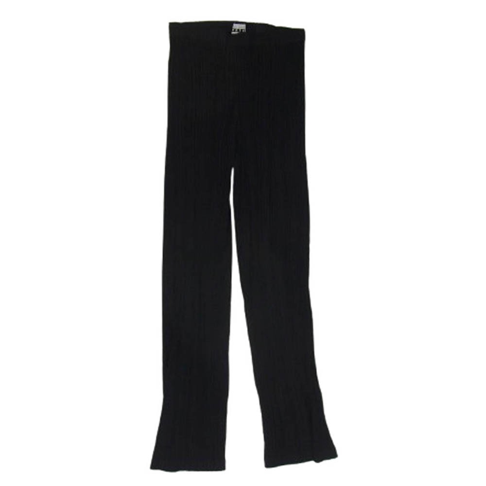 ISSEY MIYAKE イッセイミヤケ パンツ IF72FF207 FETTE プリーツ加工 イージー パンツ ブラック系 2【中古】