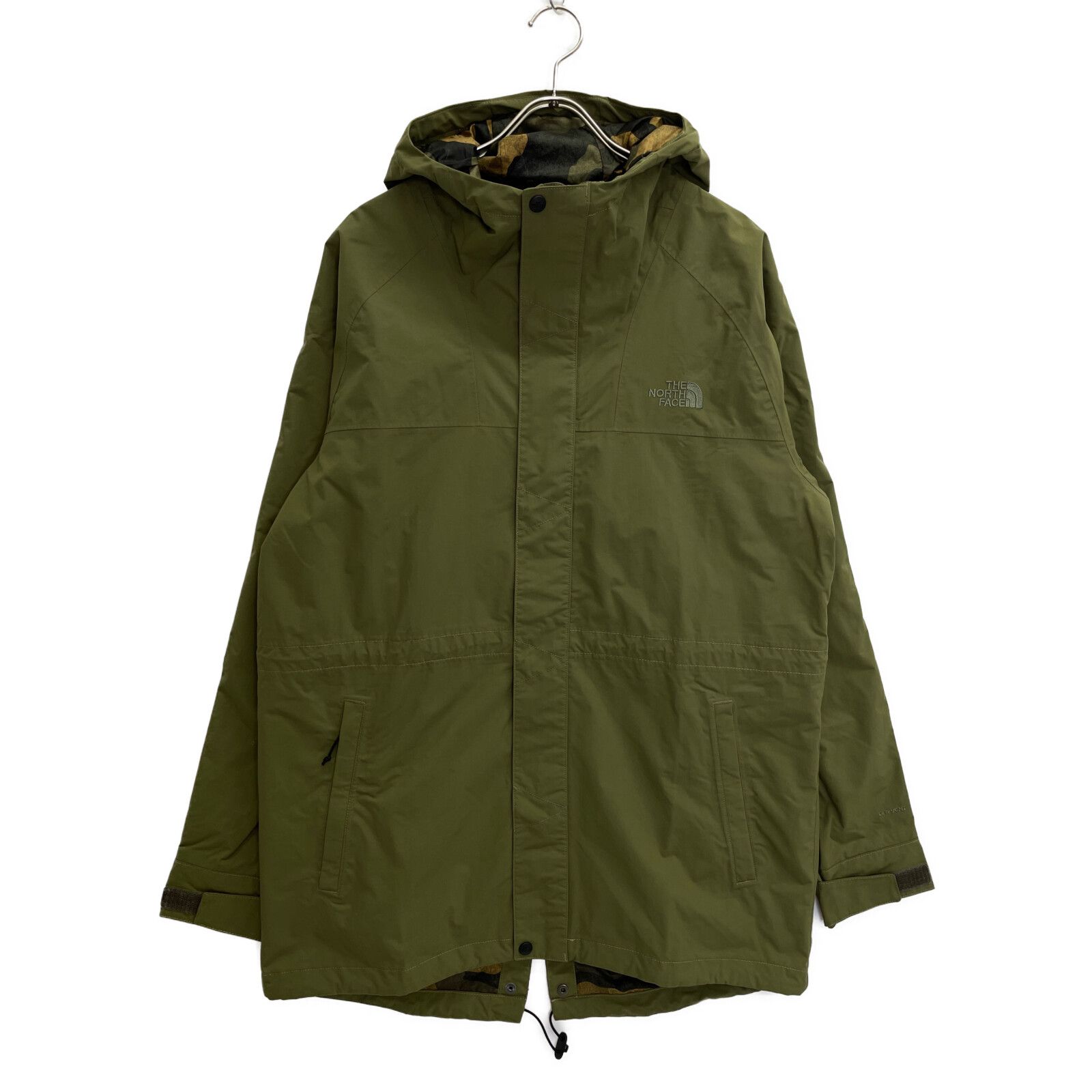 ノースフェイス NF0A3MIM カーキ ウォータープルーフ CITY BREEZE RAIN PARKA L