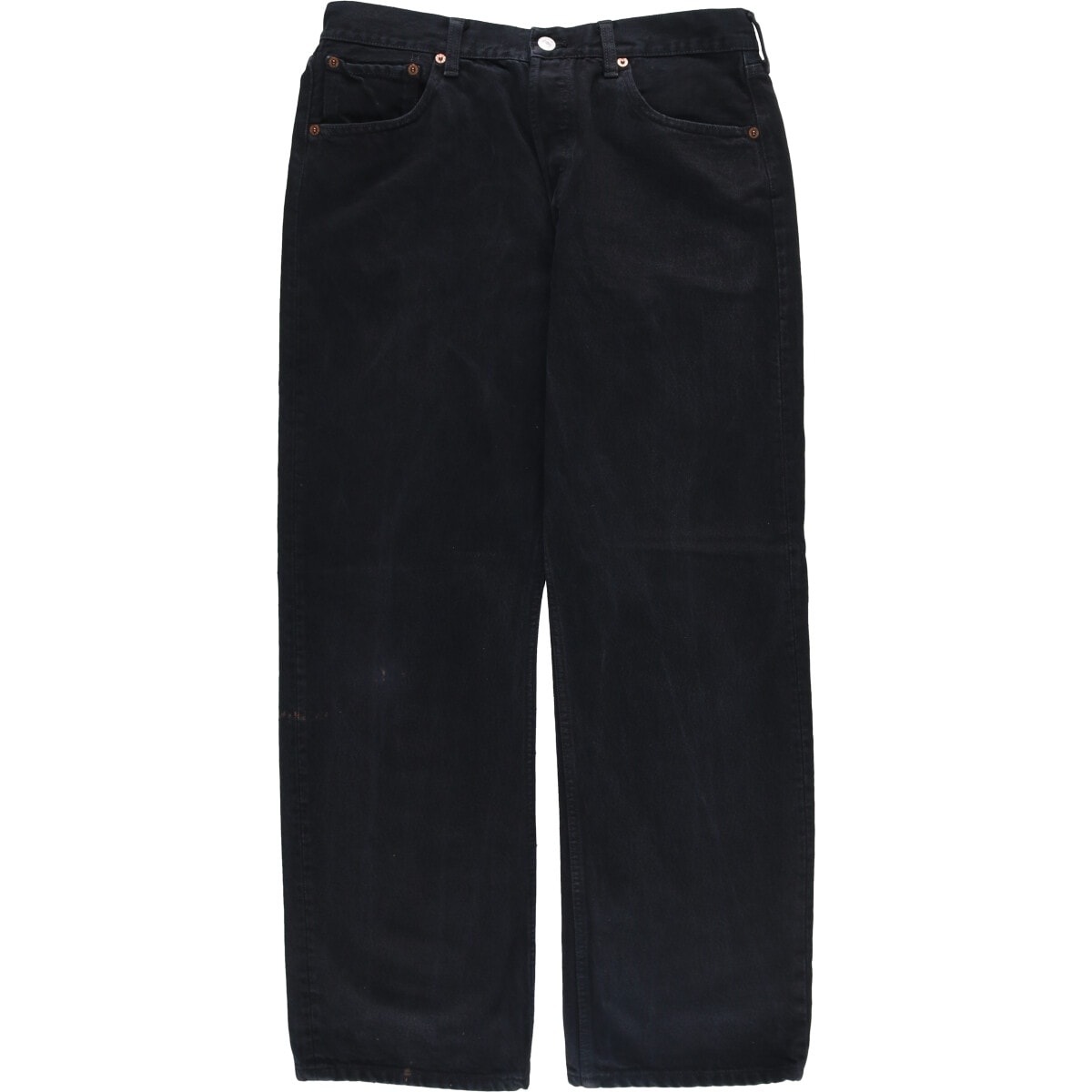 古着 リーバイス Levi's 501 ブラックデニム ストレートデニムパンツ メンズw33相当/eaa588936