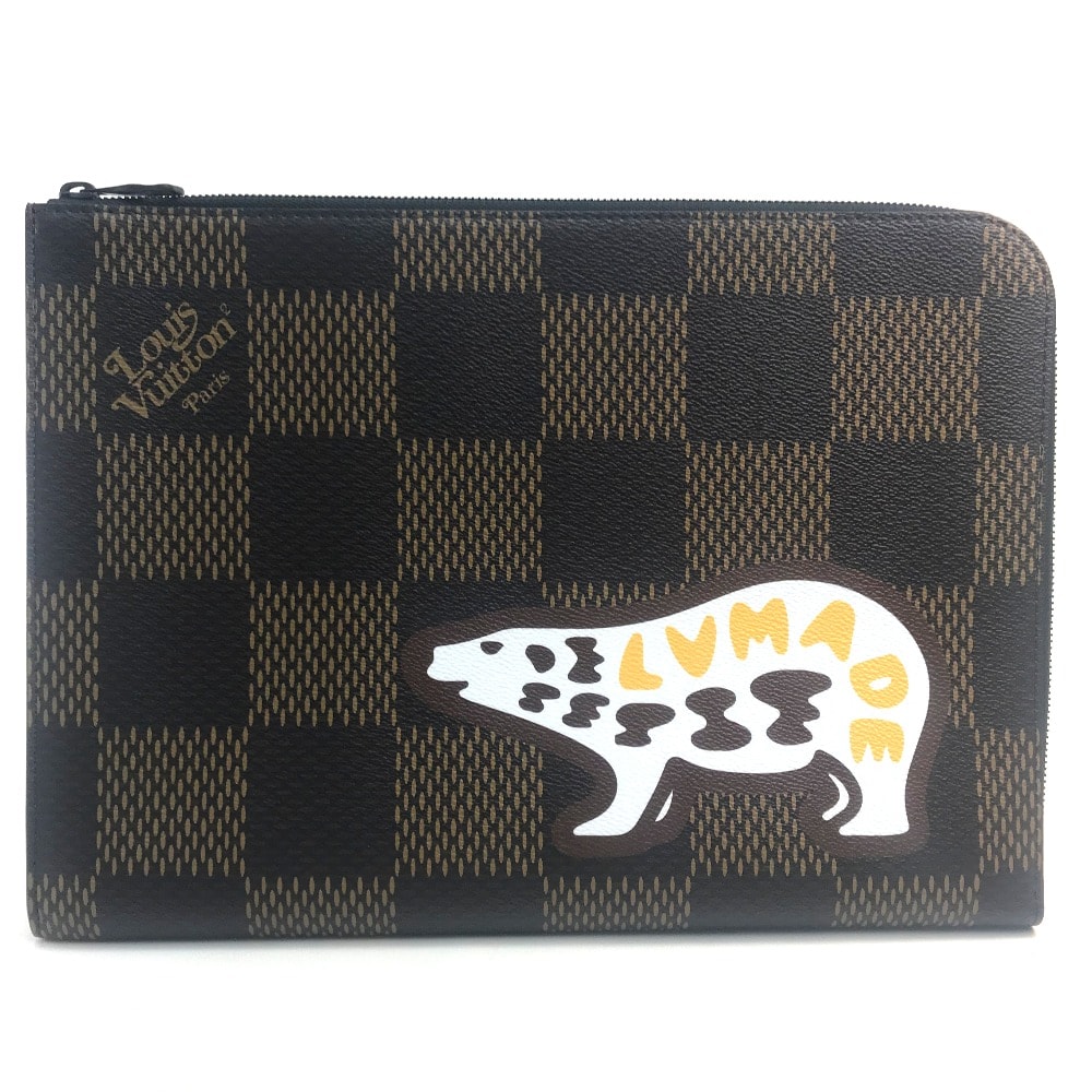 Marni Leather Tri-Fold Prisma Wallet "Black"