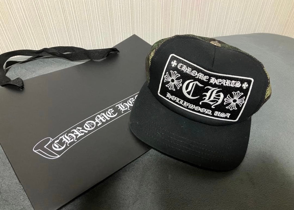 Chrome Hearts Trucker Cap CH "Black/Camo"