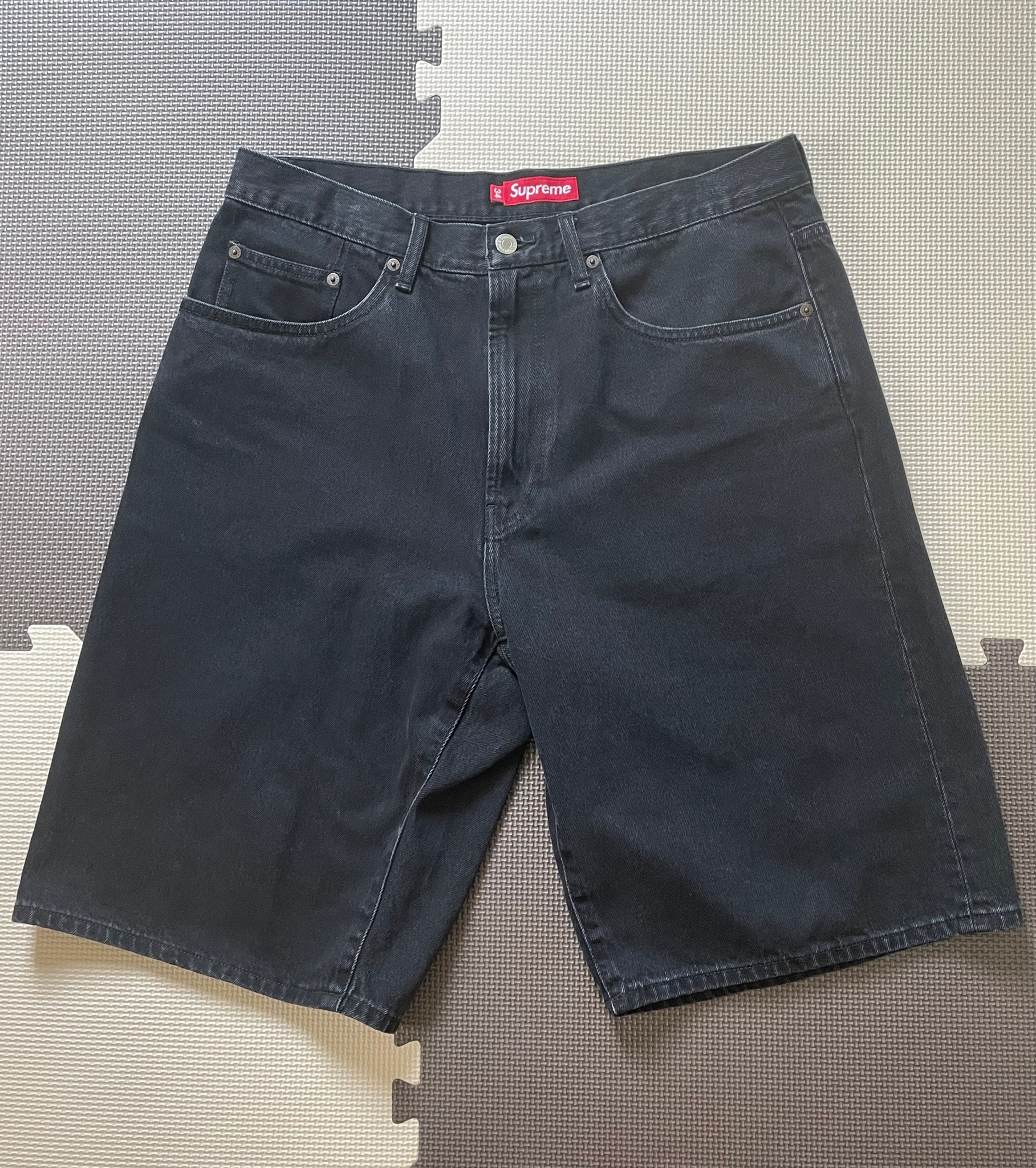 Supreme Baggy Denim Short (25SS) "Black"