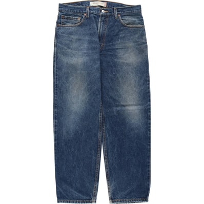 古着 00年代 リーバイス Levi's 550 RELAXED FIT テーパードデニムパンツ メンズw35相当/eaa663162