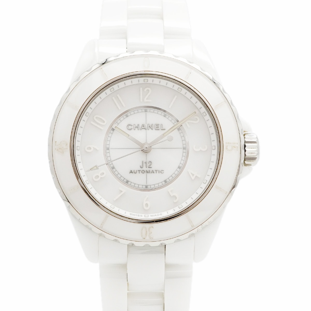 ★最終価格★SALE【6wcd0290】シャネル J12 ファントム H6186 白文字盤【中古】腕時計 メンズ